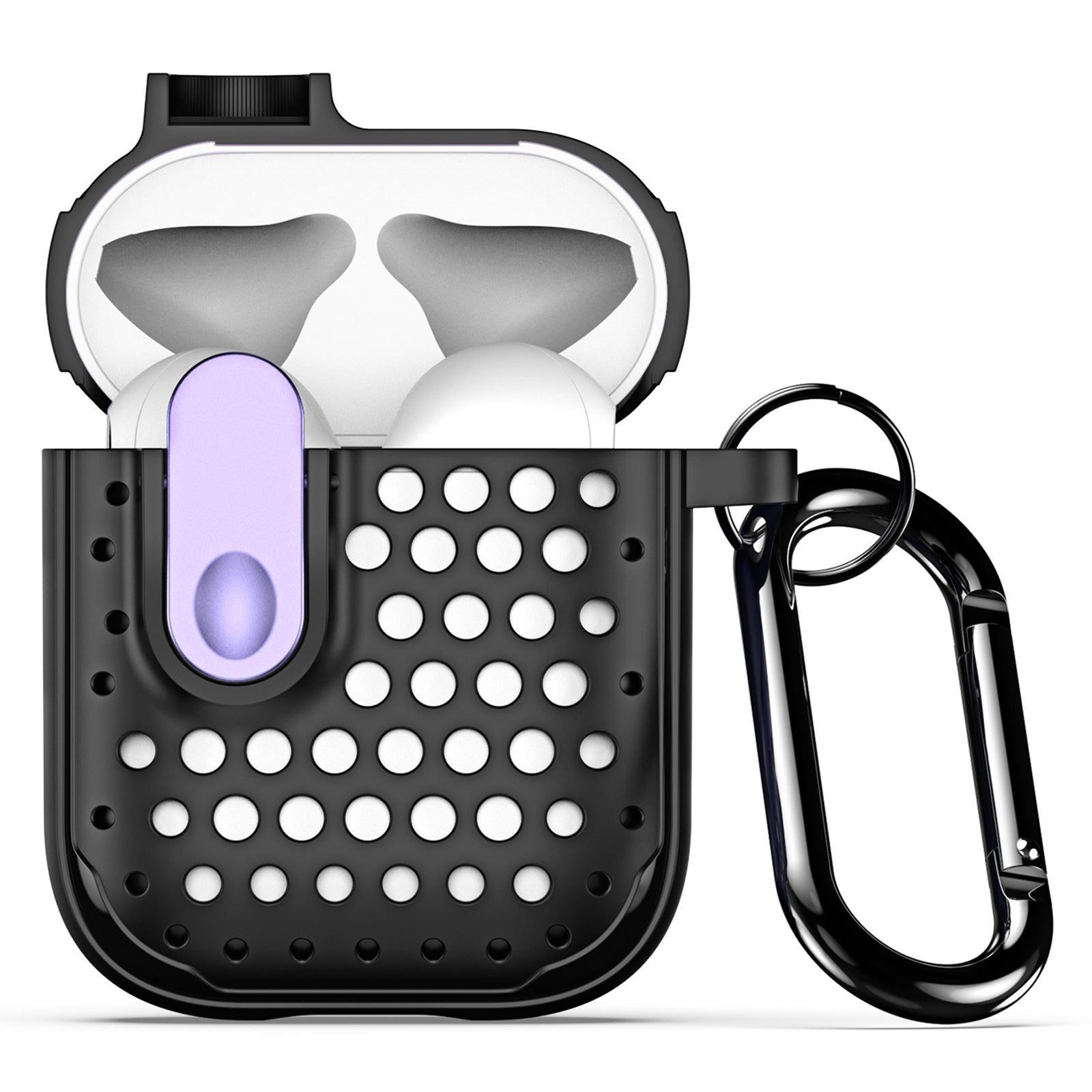 DUX DUCIS PECM Series for Apple AirPods with Charging Case (2016) / (2019) / AirPods with Wireless Charging Case (2019) Earbud Cover DUX DUCIS PECM Series for Apple AirPods with Charging Case (2016) / (2019) / AirPods with Wireless Charging Case (2019) Earbud Cover